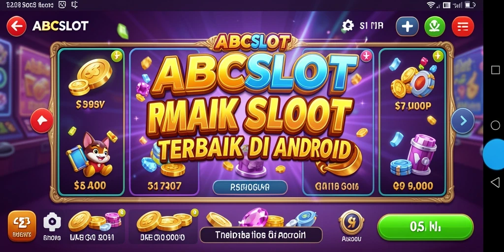 Tampilan menarik mesin Slot di ABCSLOT dengan gameplay seru.