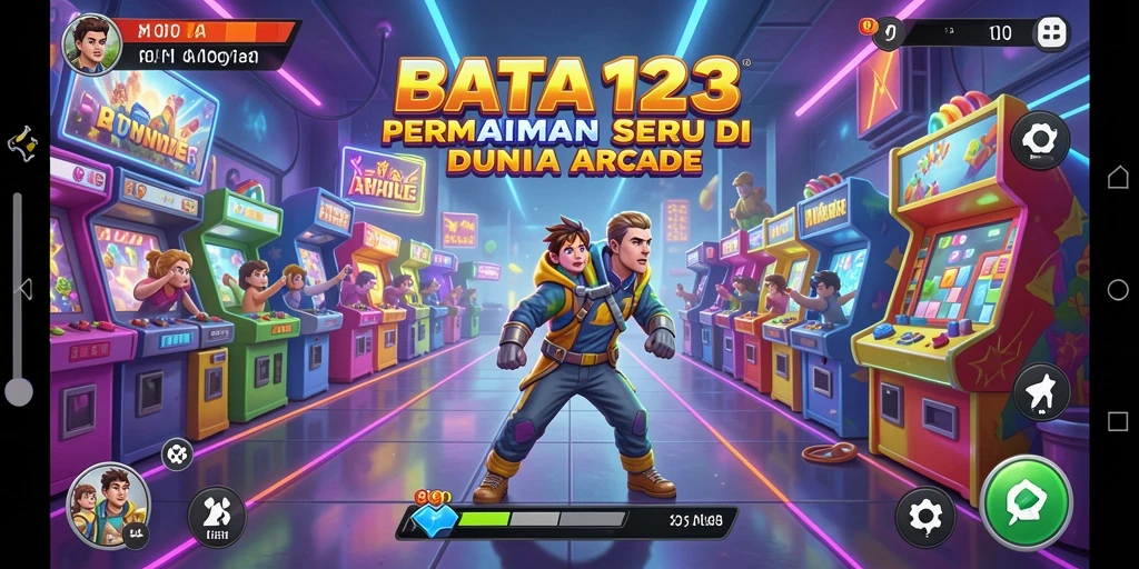 Tampilan menarik dari gameplay BATA123 yang menantang.