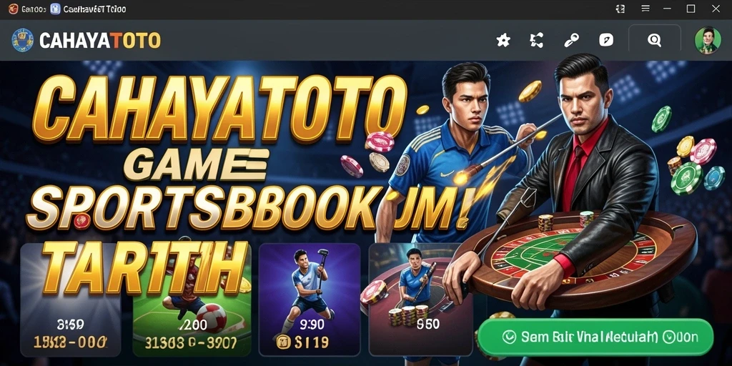 Screenshot gameplay CAHAYATOTO menampilkan fitur taruhan langsung yang menarik.
