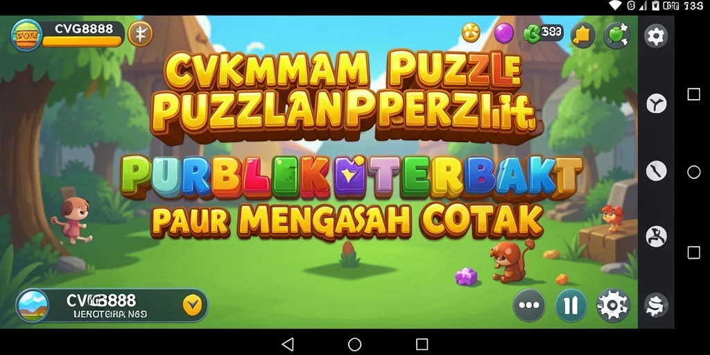 Tampilkan gameplay seru dari puzzle menantang di CVG8888.