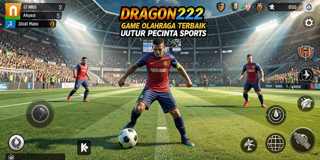 Screenshot gameplay DRAGON222 yang menunjukkan aksi seru olahraga.