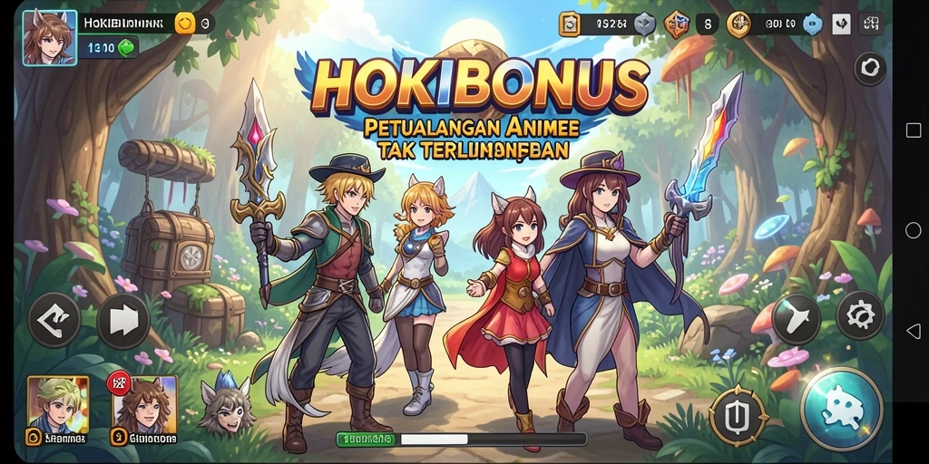 Tampilan gameplay HOKIBONUS yang menakjubkan dan dinamis.