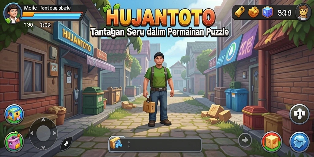 Tangkapan layar gameplay HUJANTOTO yang seru dan menantang.