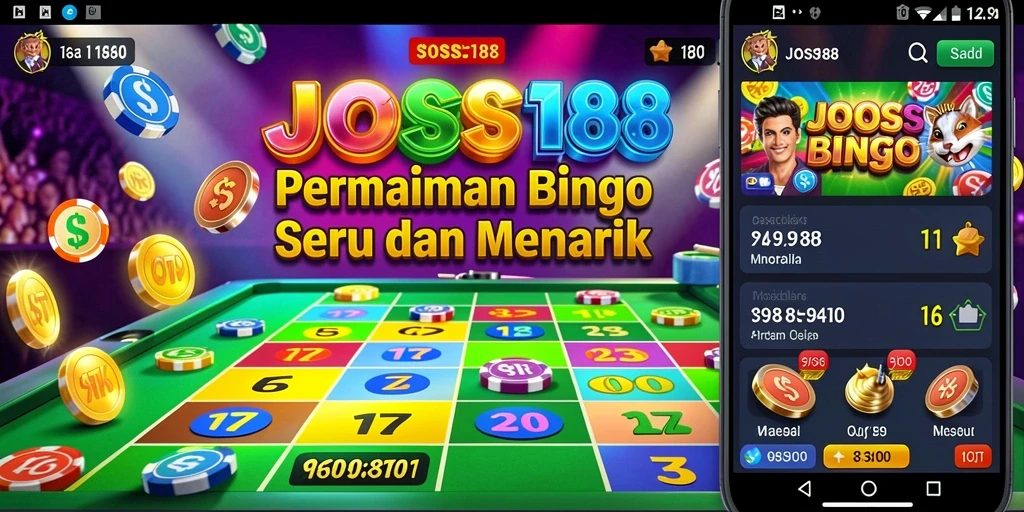 Screenshot gameplay JOSS188 yang menunjukkan keseruan bermain Bingo.