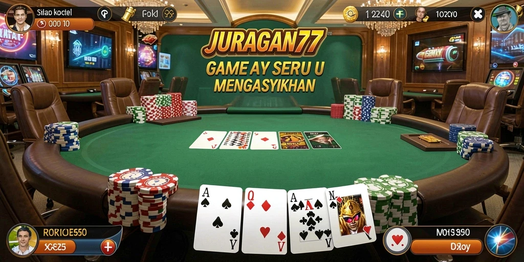 Tampilan menarik dan gameplay seru dari JURAGAN77.