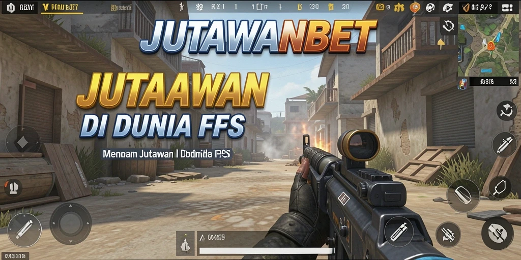 Screenshot gameplay <strong>JUTAWANBET</strong> yang menampilkan aksi menembak yang intens.