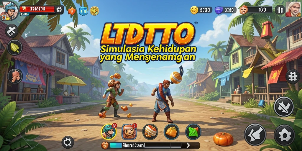 Tangkapan layar yang menunjukkan gameplay menarik LTDTOTO.
