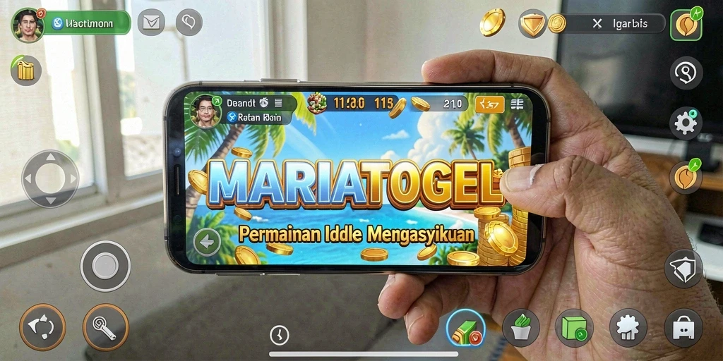 Tampilan gameplay MARIATOGEL yang menarik dan interaktif.