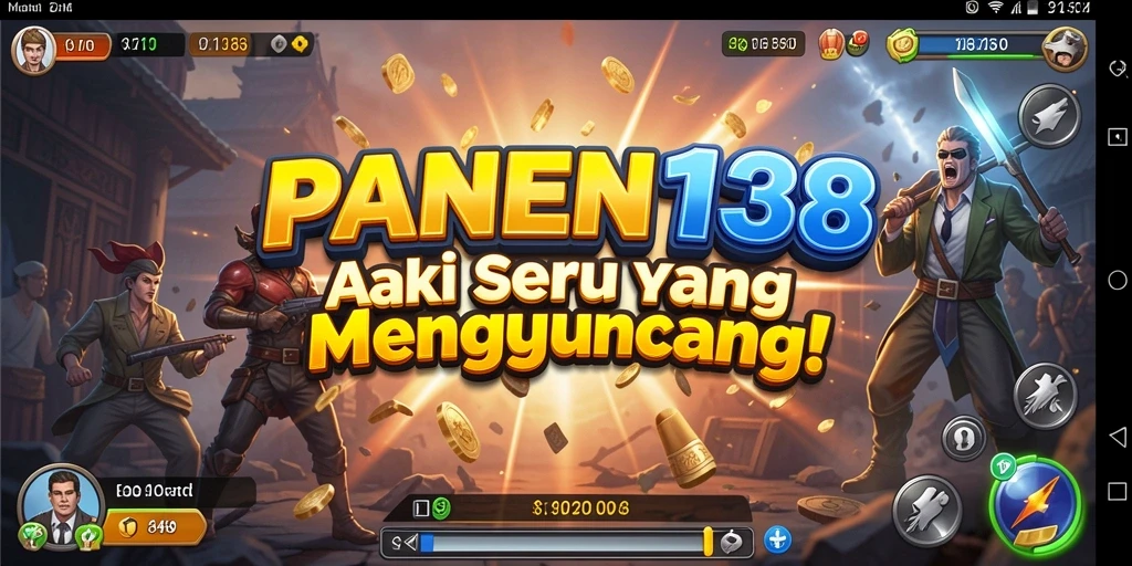 Tampilan gameplay seru dari PANEN138 yang penuh aksi.