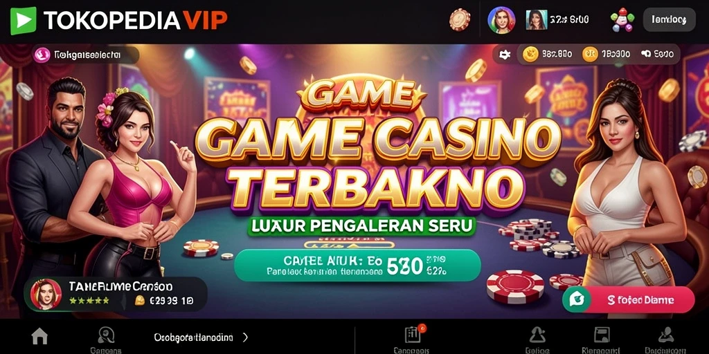 Gameplay langsung dari TOKOPEDIAVIP yang mendebarkan.