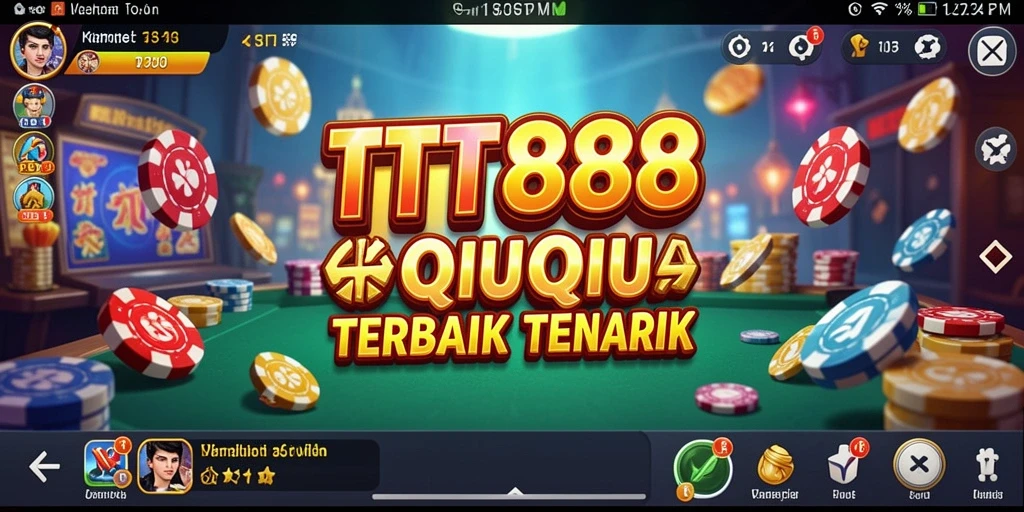 Tampilan gameplay QiuQiu yang menarik di TTT888.